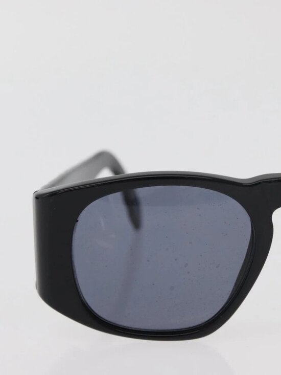 CHANEL Sunglasses plastic Black CC Auth ka3896A main image 12